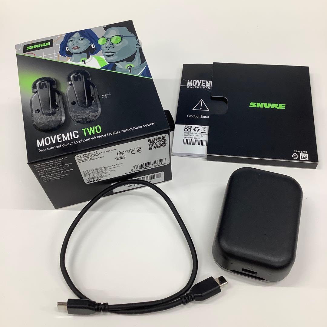 SHURE MOVEMIC TWO ワイヤレスマイクロホン