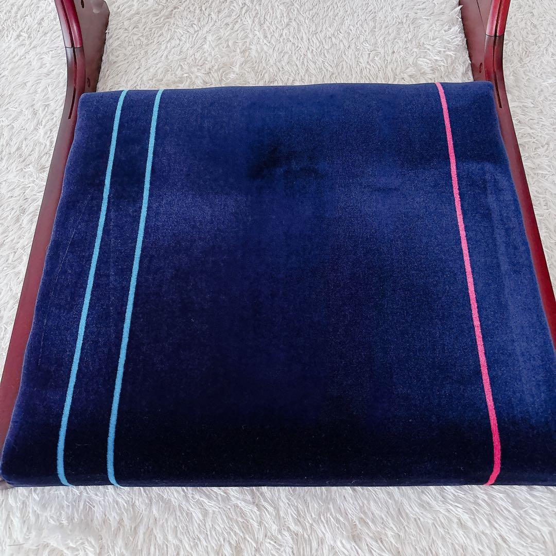 ny様リクエスト品】赤一脚、青2脚 ニチハン当時物レトロ 折りたたみ 座椅子