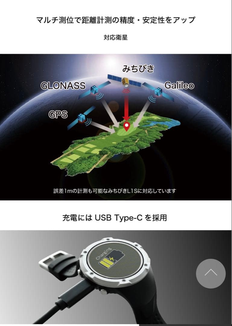 Evolve α(アルファー) ゴルフ 腕時計