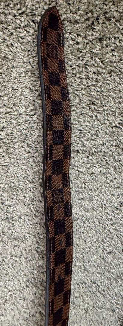 ルイヴィトン　ダミエベルト　サンチュール　新品同様　表記75