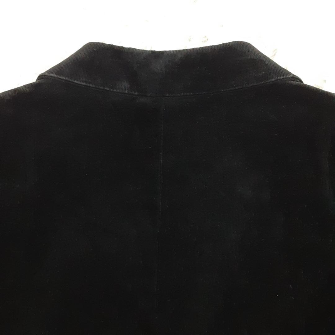 美品◎ブルックス ブラザーズ テーラードジャケット ブラック 黒 ベロア素材