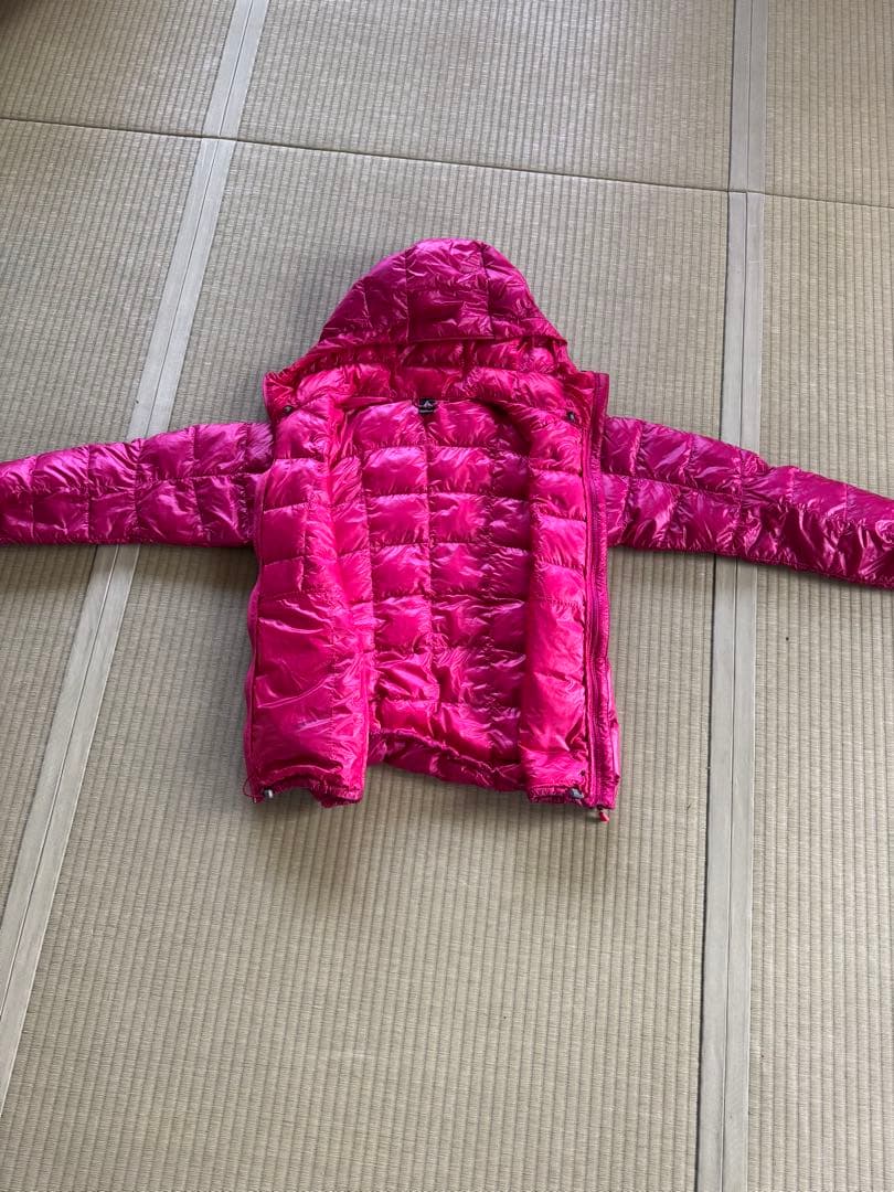 mont-bell フード付きダウンジャケット L ピンク