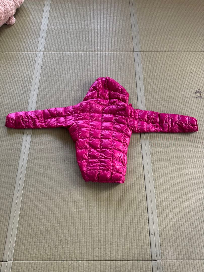 mont-bell フード付きダウンジャケット L ピンク