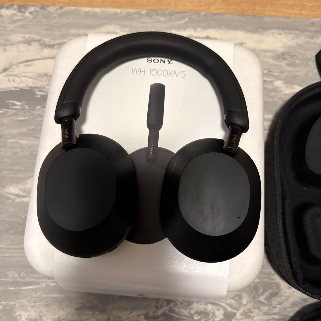 5年保証つき SONY WH-1000XM5 ブラック