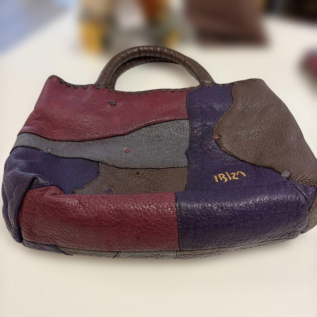 「ダルさん専用〜ʕ•ᴥ•ʔ」IBIZA　美品！希少ペッカリー　ハンドバッグ　ポー