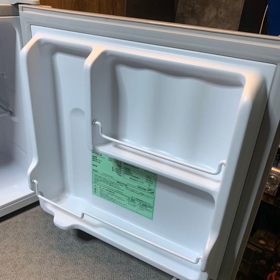 I985\" アイリス 2023年製 1ドア冷蔵庫 PRC-B051D-S