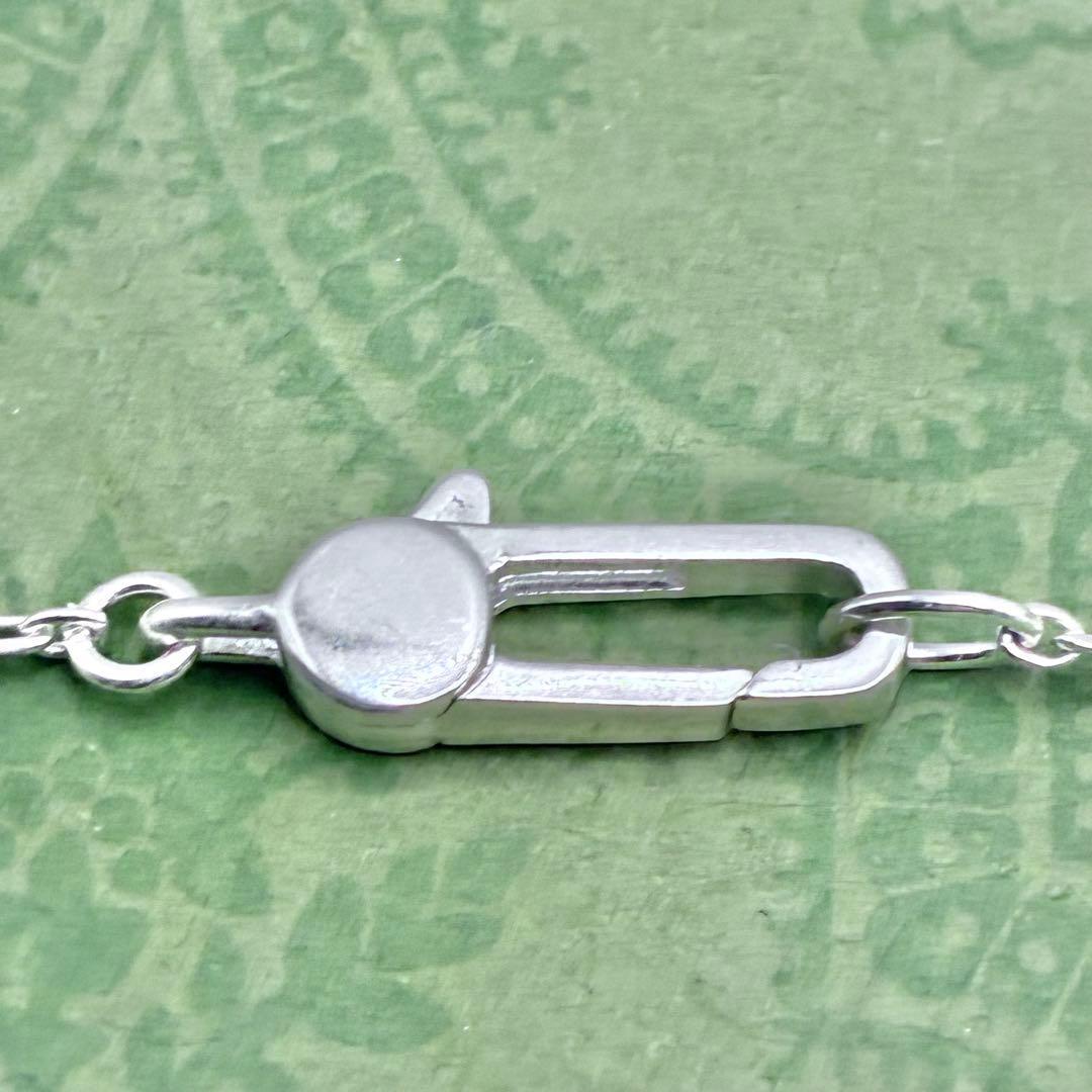 GUCCI グッチ トレードマーク ハートプレート ネックレス シルバー 袋付き