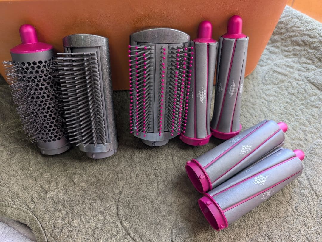 Dyson Airwrap シルバー/ピンク 付属品付き