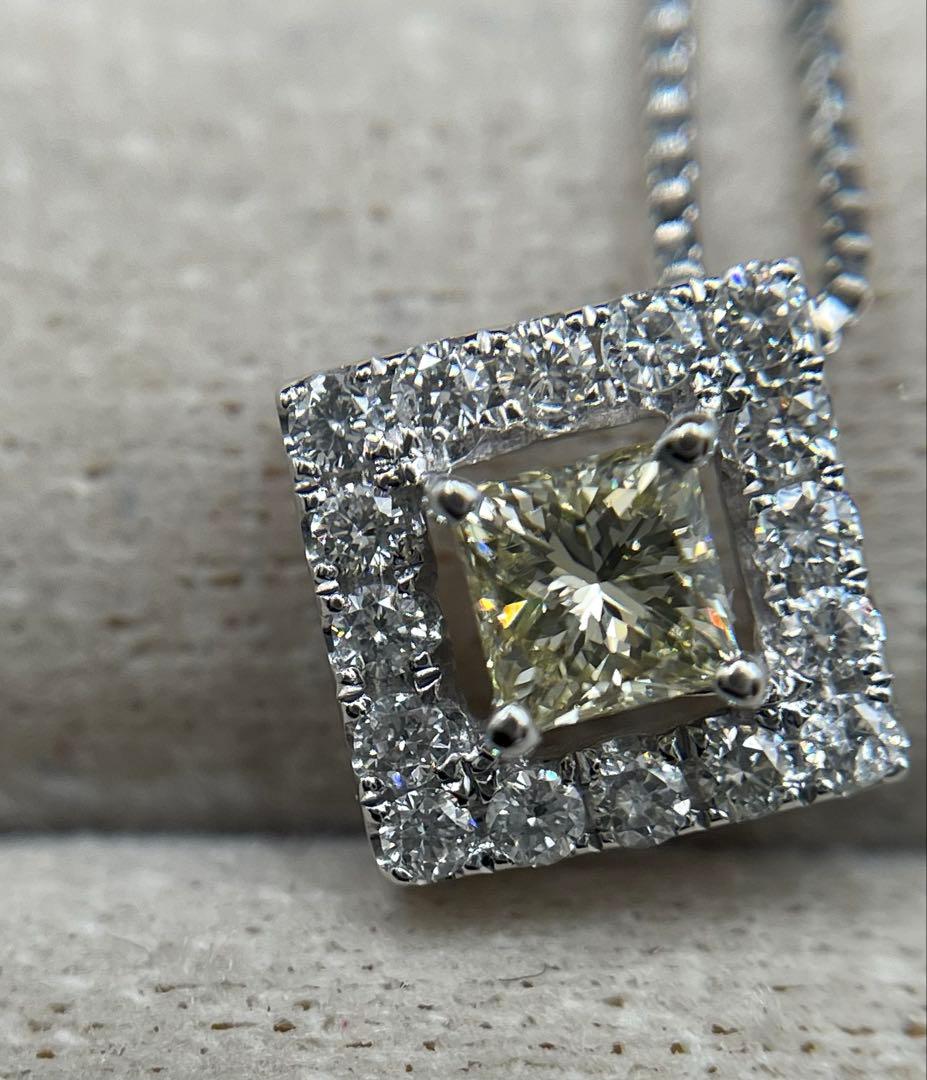 専用JA82★高級 ダイヤモンド0.5ct K18WG ペンダントヘッド