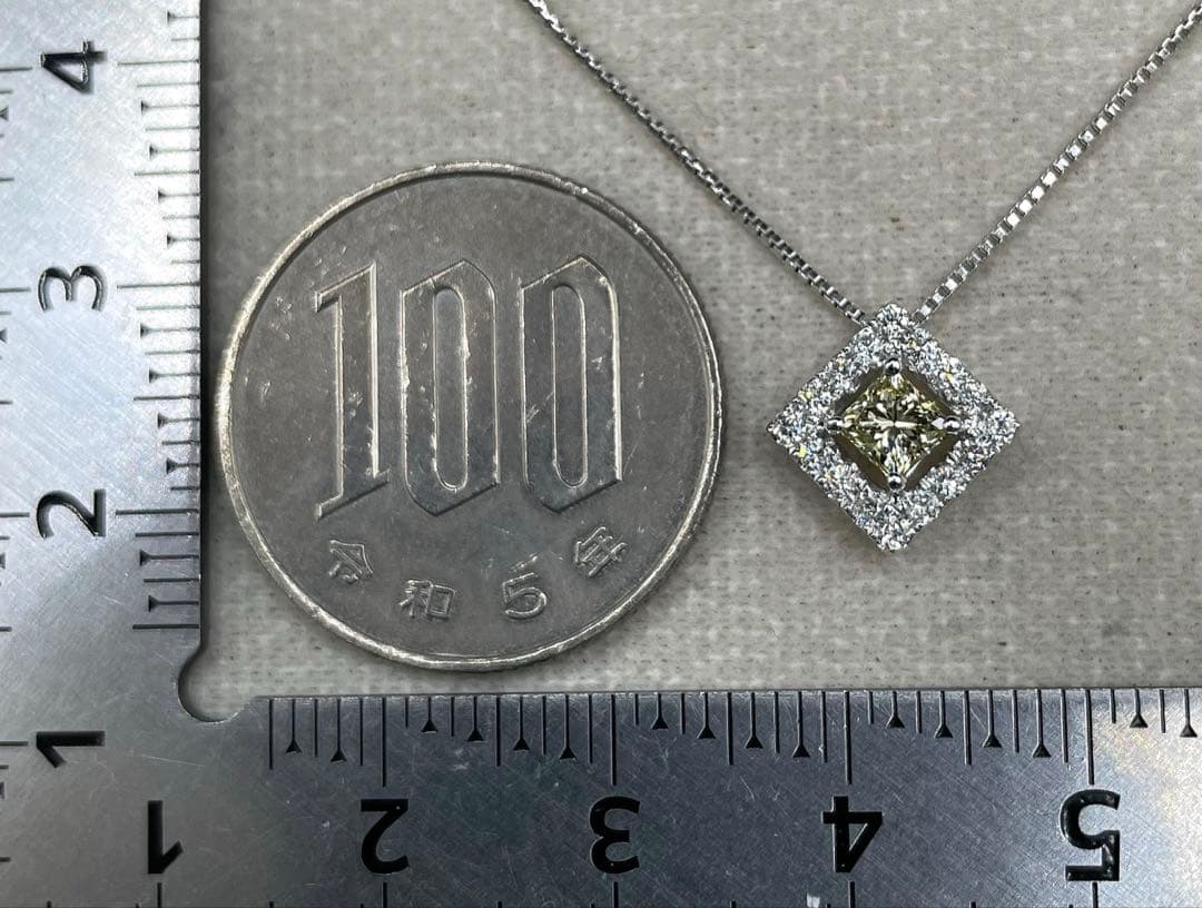 専用JA82★高級 ダイヤモンド0.5ct K18WG ペンダントヘッド