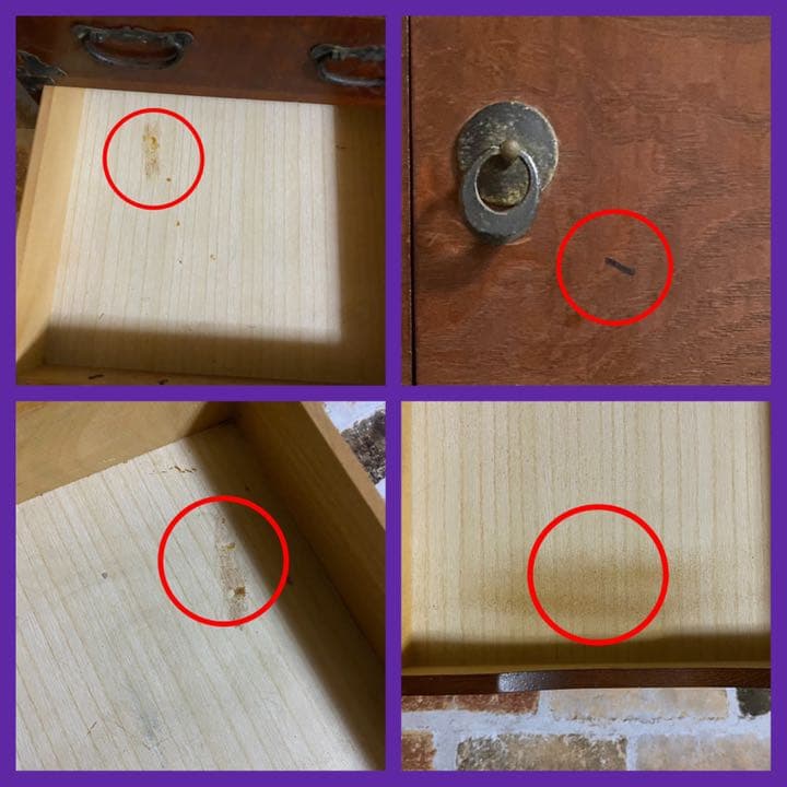 骨董品 アンティーク家具 昭和初期 昭和レトロ チェスト年代物 ミニタンス