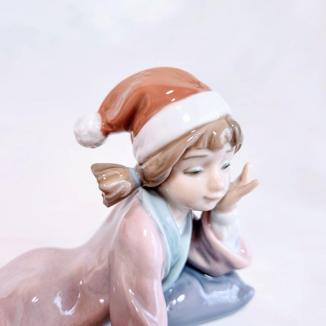 リヤドロ【美品】《サンタさんへの手紙・クリスマスウィッシュ》No6194希少廃盤