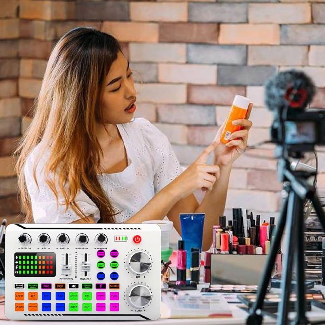 カラオケマイクセット　家庭用　ミキサーセット