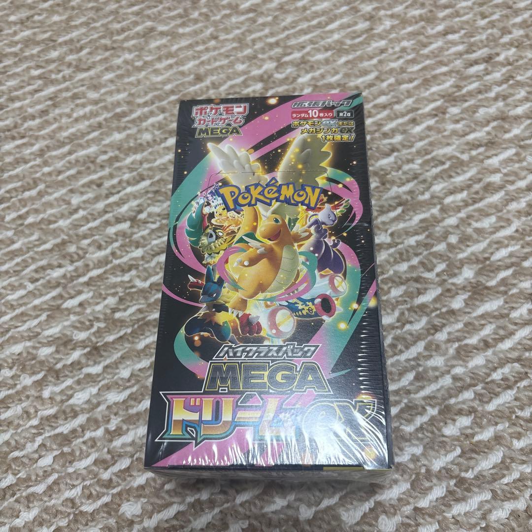 ポケモンカード MEGAドリームex 1BOX 新品未開封 シュリンク付き