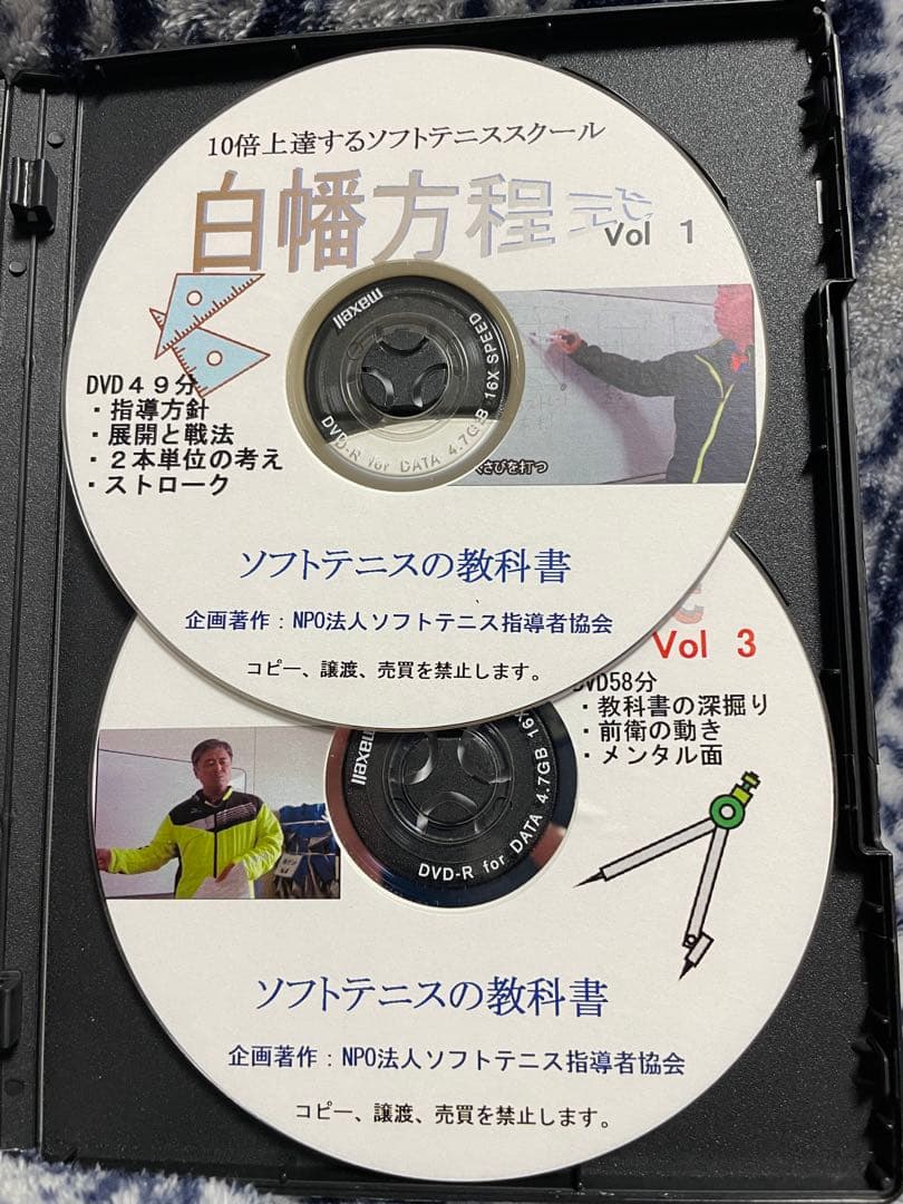 白幡方程式　Vol.1,2,3　ソフトテニスの教科書