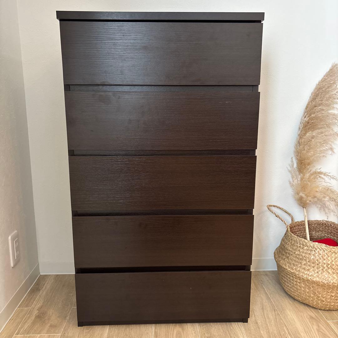 ニトリ 洋服タンス チェスト キャビネット 衣類収納 5段