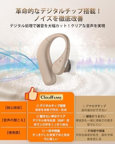 集音器 高齢者 しゅうおんき【革命的なデジタルチップ搭載！ノイズを徹底改善・8段