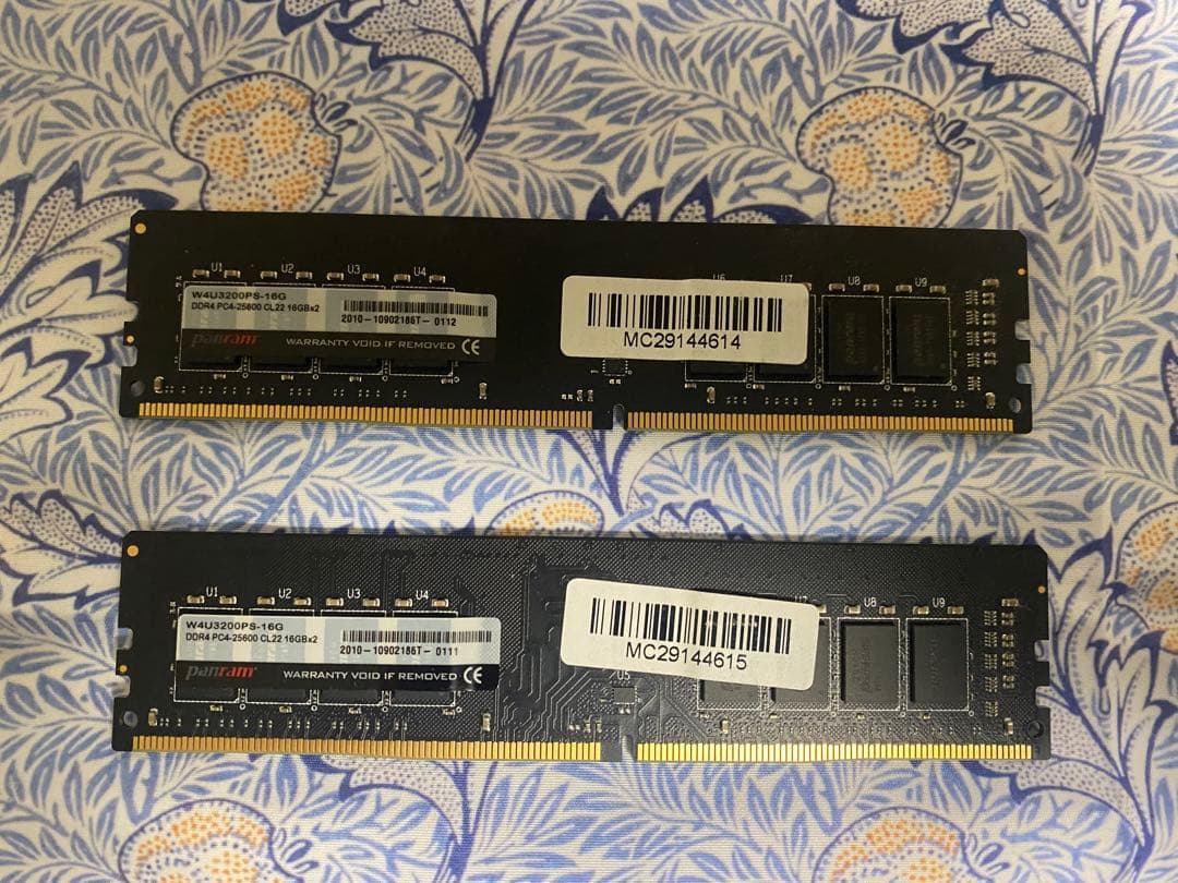DDR4 メモリ モジュール 16GB×2枚セット