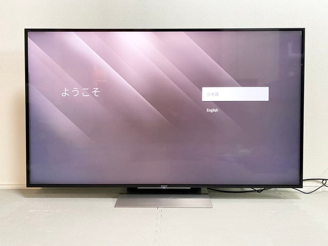 ガクガク SONY BRAVIA KJ-55X9300D 4K テレビ