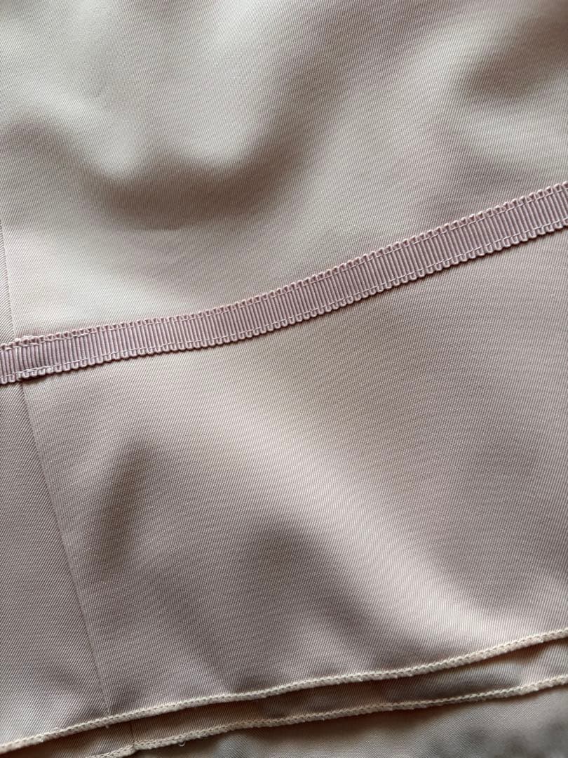 FOXY NEW YORK ノースリーブひざ丈フレアワンピース 40 ピンク