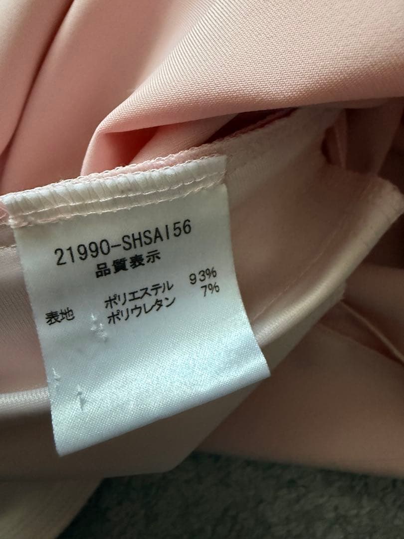 FOXY NEW YORK ノースリーブひざ丈フレアワンピース 40 ピンク