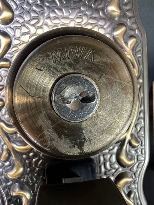 MIWA,美和ロック　Y.K.K.　サムラッチ錠 [MIWA-M-63]