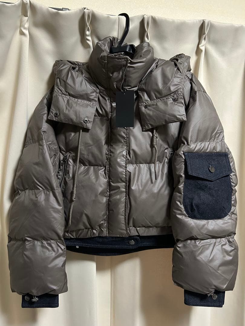 ⭐︎新品⭐︎スコットクラブ　ボリューム中綿ショートブルゾン　モカ