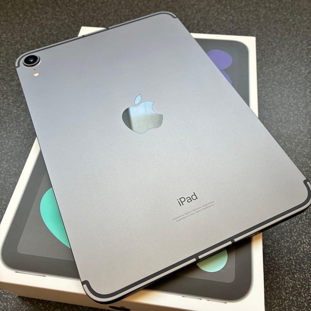 iPad mini 6 Wi-Fi Cellular SIMフリー 64GB