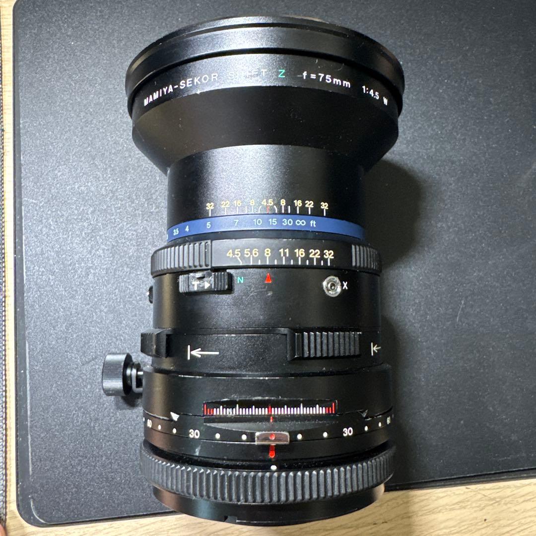 【美品】Mamiya RZ67シフトレンズ SEKOR Z 75mm f/4.5
