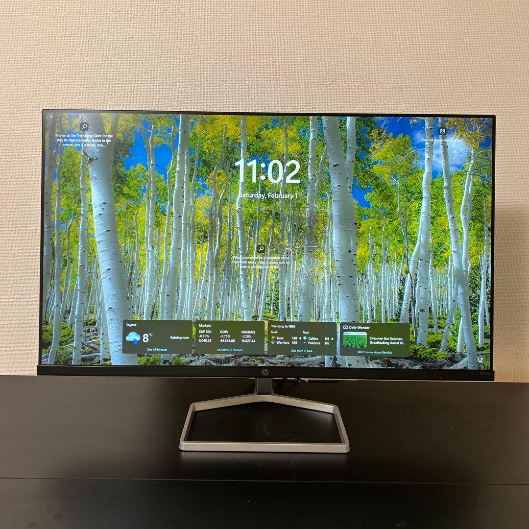 HP 27インチ フルHD モニター M27fe