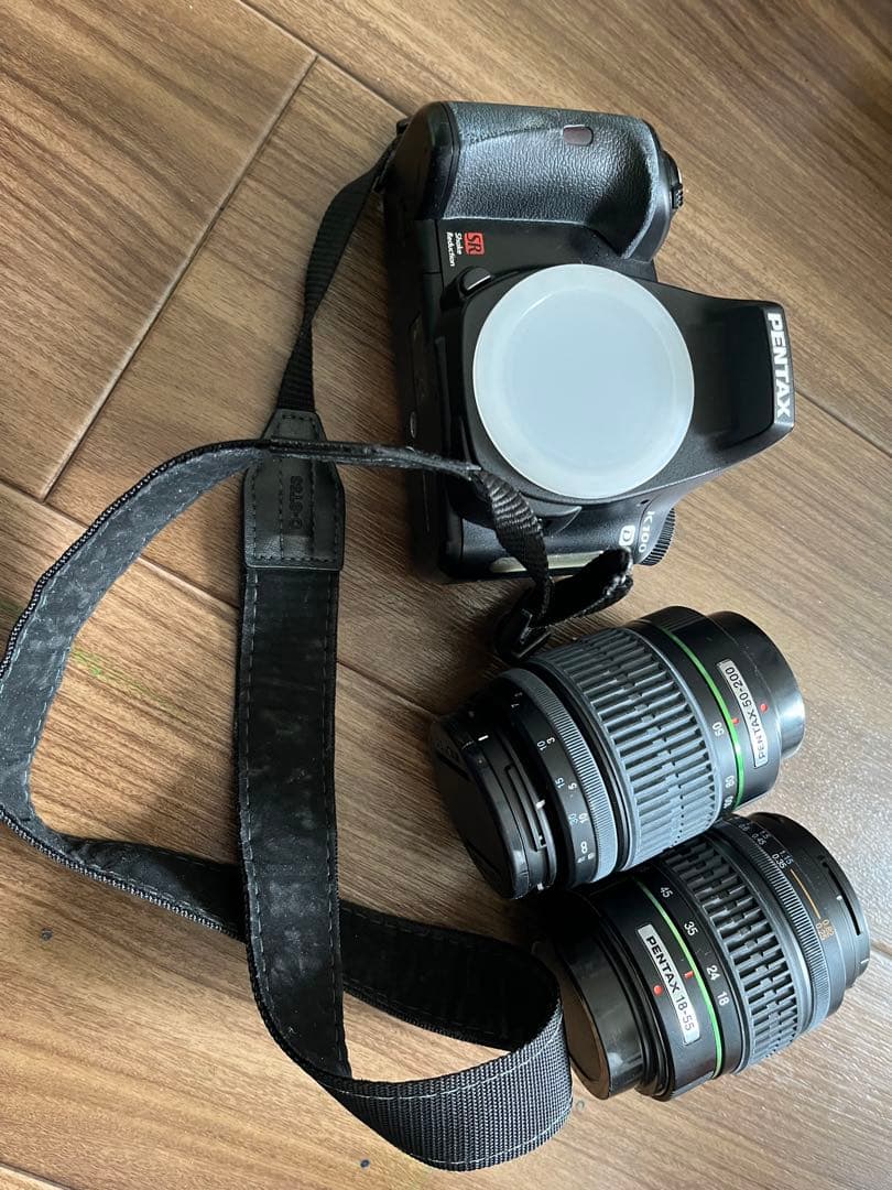 PENTAX K100D デジタル一眼レフ 2本レンズ付き
