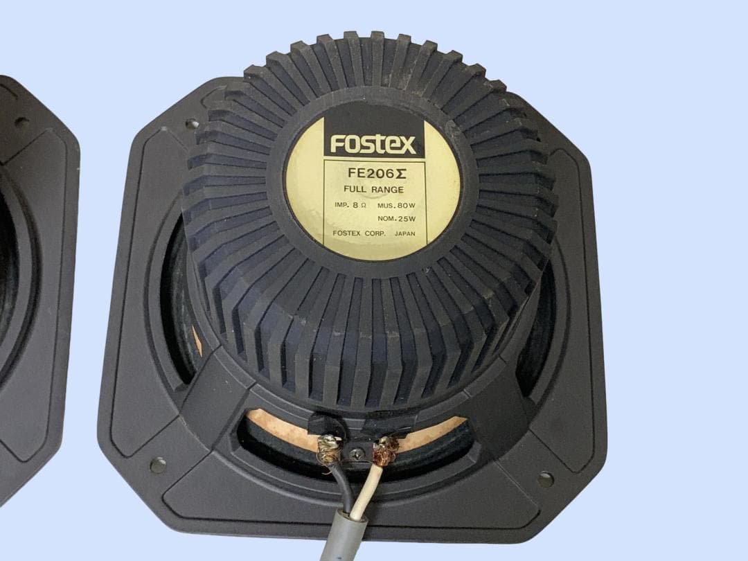 M8847 FOSTEX FE-206Σ　スピーカー　ペア