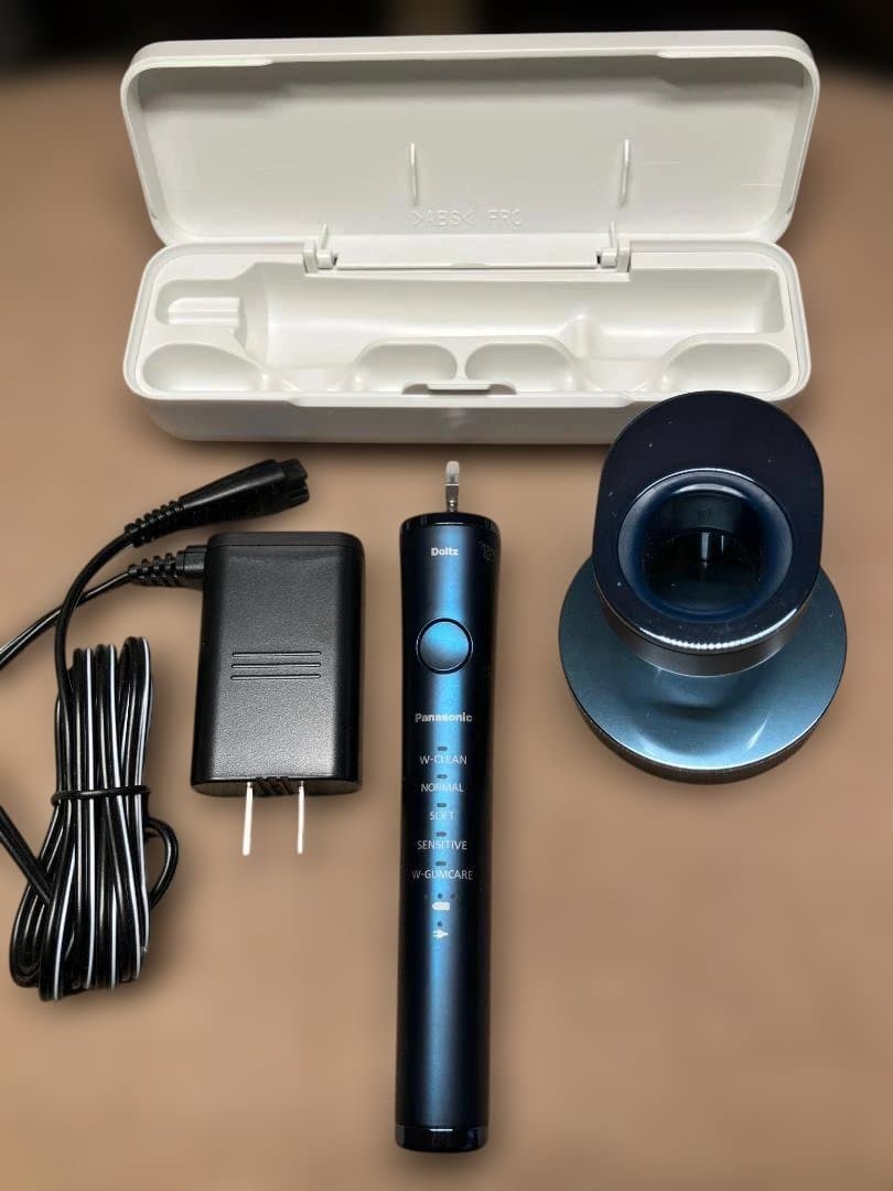 Panasonic音波振動ハブラシ ドルツEW-DP54（青色）【美品】