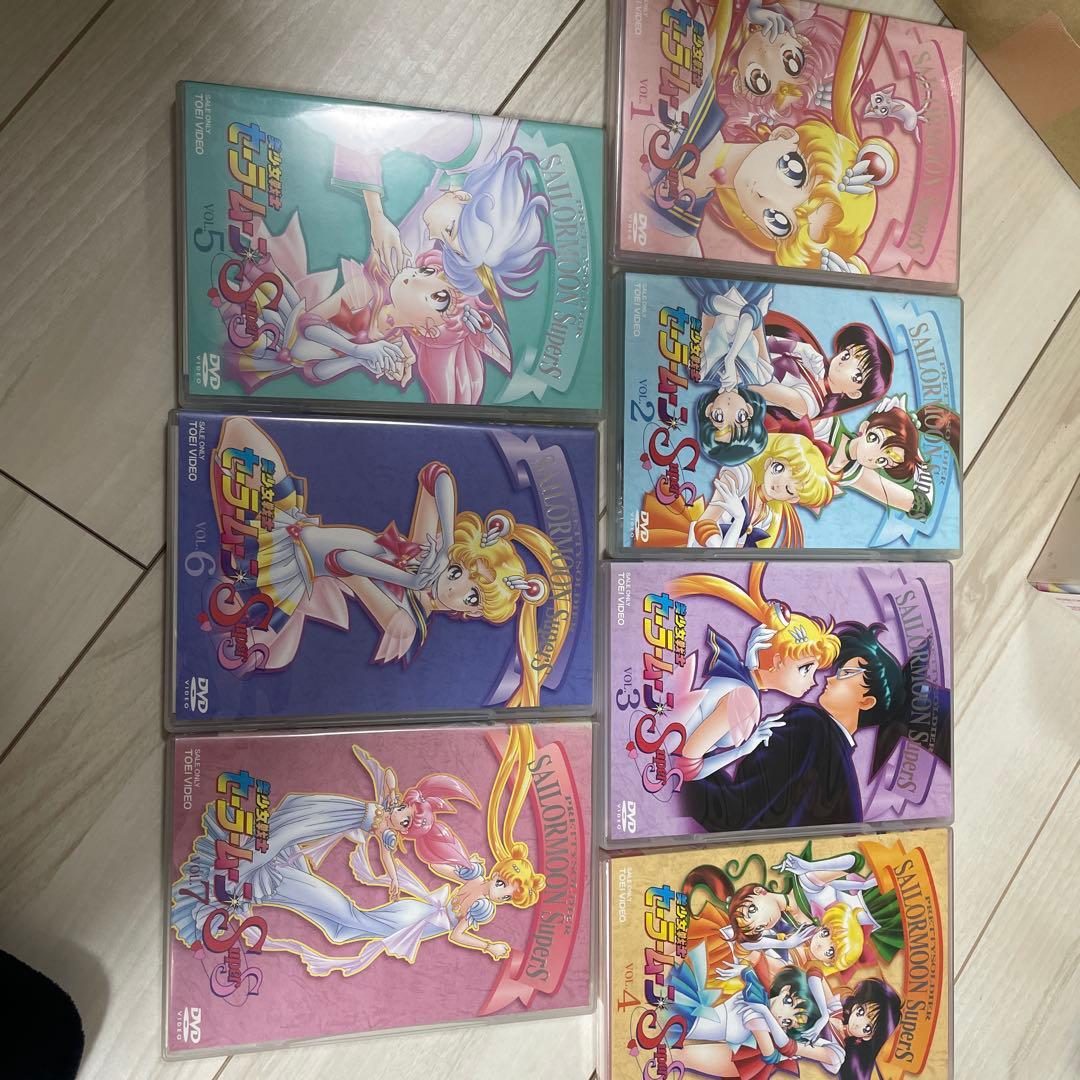セーラームーンSuperS DVD全巻収納BOX