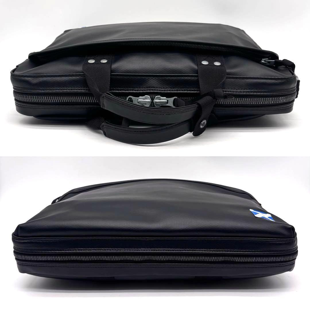 未使用級✨ラゲッジレーベル　ニューライナー　ビジネスバッグ　2way　青バッテン