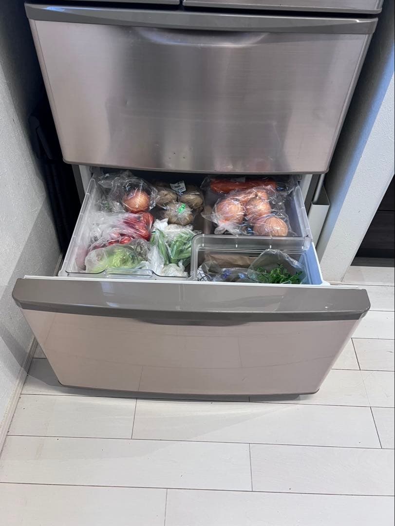 SHARP 冷蔵庫 SJ-XF44A-T440L 2015年 愛知県引き取り限定