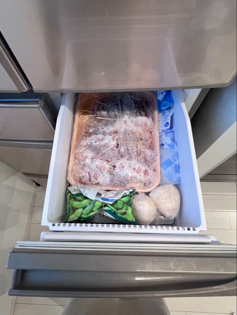 SHARP 冷蔵庫 SJ-XF44A-T440L 2015年 愛知県引き取り限定