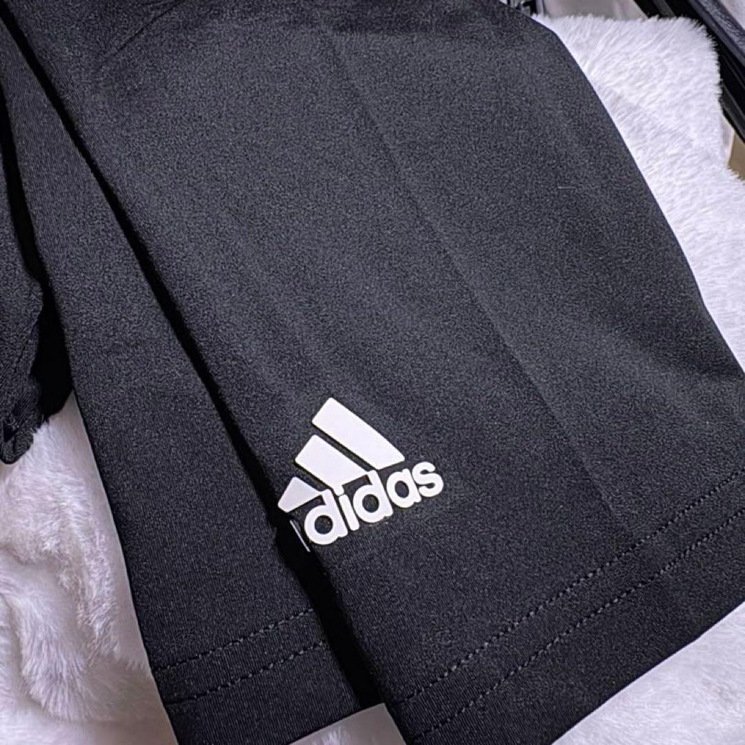 adidas ゴルフ 3点セット モコモコ フリースセットアップ＋ロゴ付レギンス