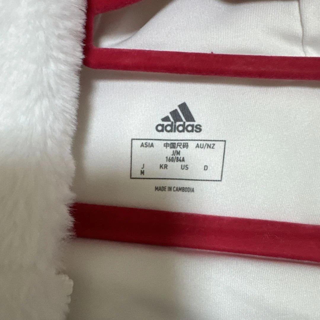 adidas ゴルフ 3点セット モコモコ フリースセットアップ＋ロゴ付レギンス