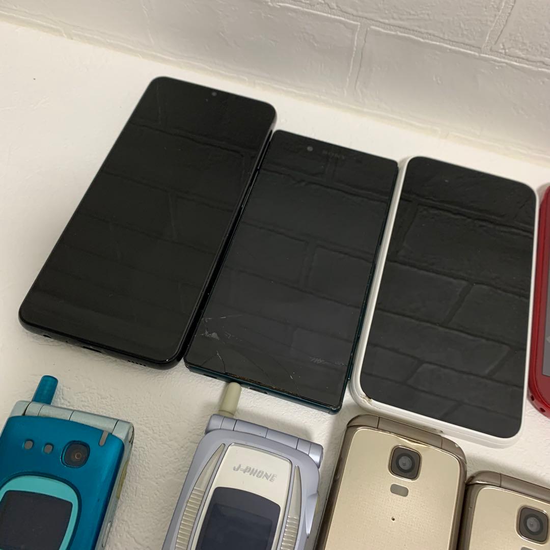 まとめ　携帯電話本体 18台　ジャンク 他