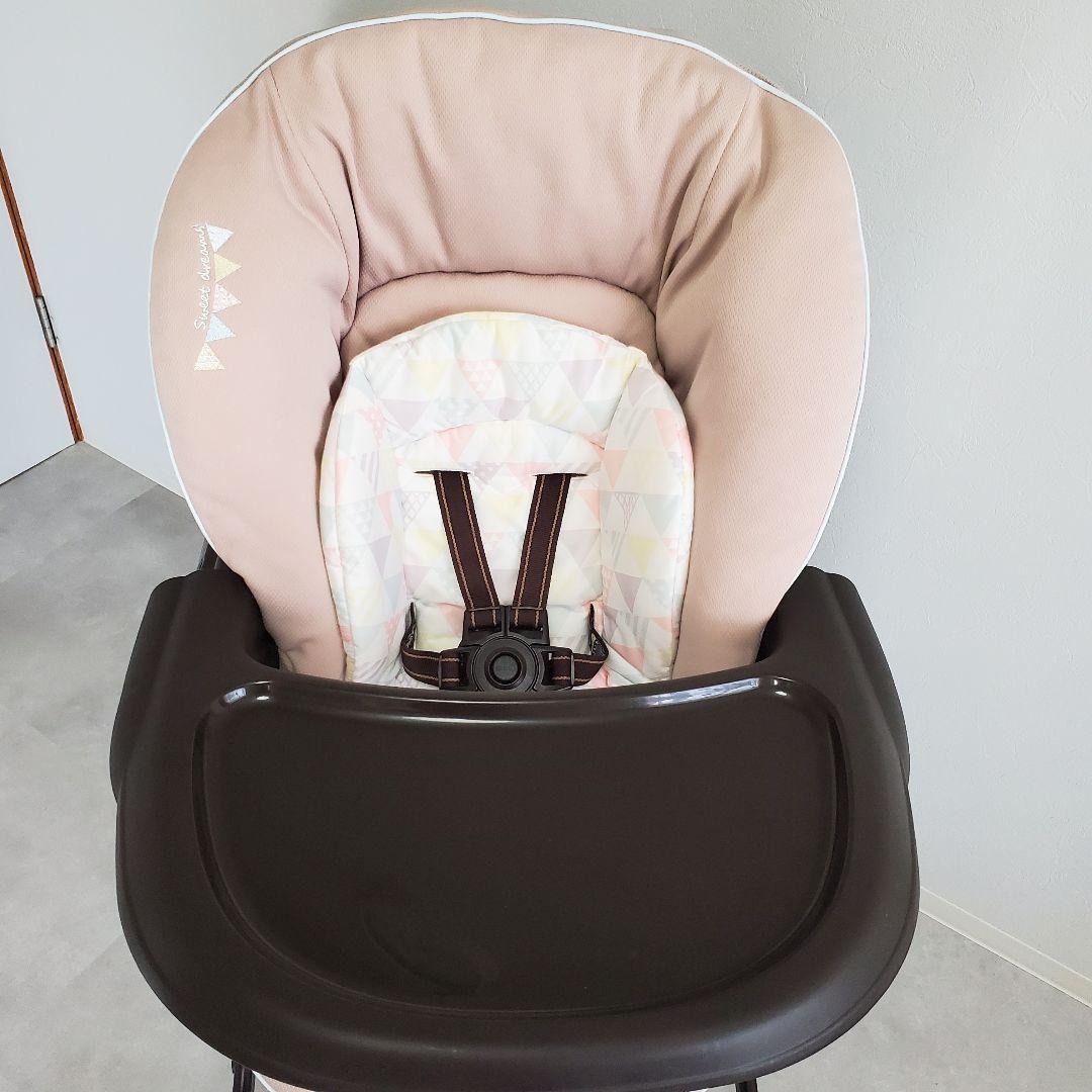 Combi コンビ ネムリラ4キャス ハイローチェア SWINGlotta 手動