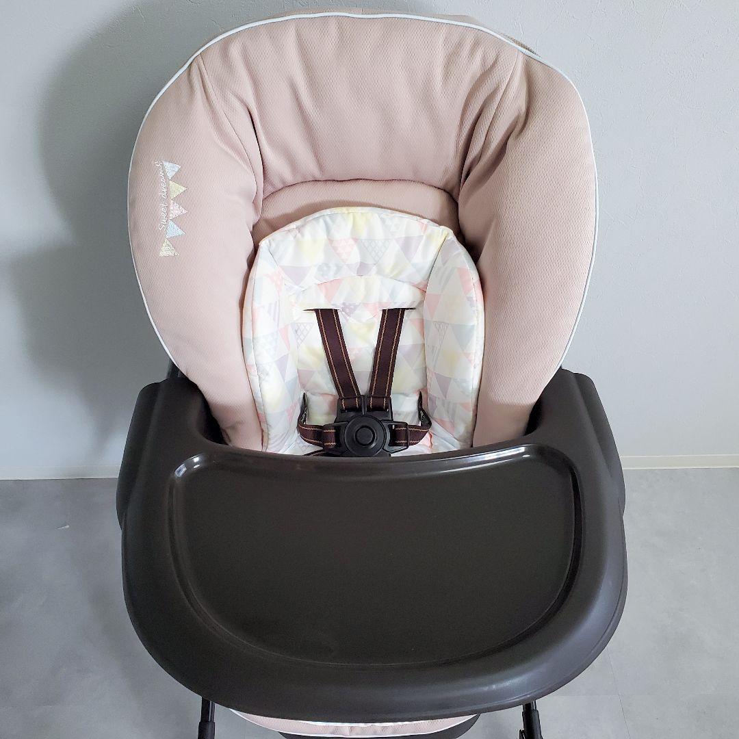 Combi コンビ ネムリラ4キャス ハイローチェア SWINGlotta 手動