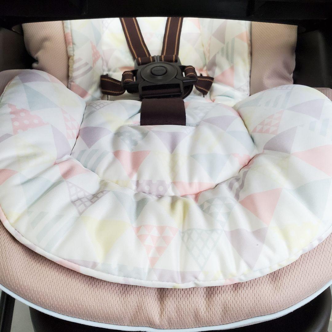 Combi コンビ ネムリラ4キャス ハイローチェア SWINGlotta 手動