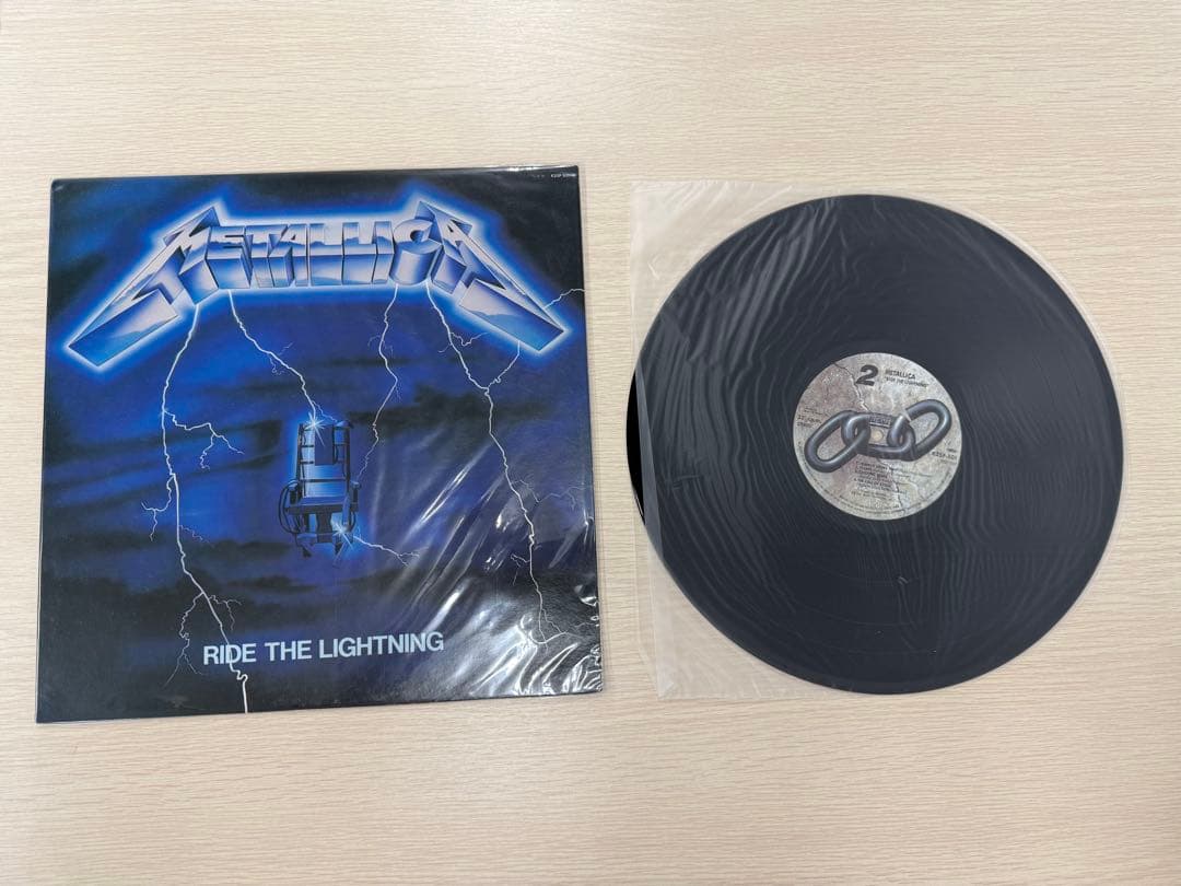 llica Ride the Lightning レコード　メタリカ