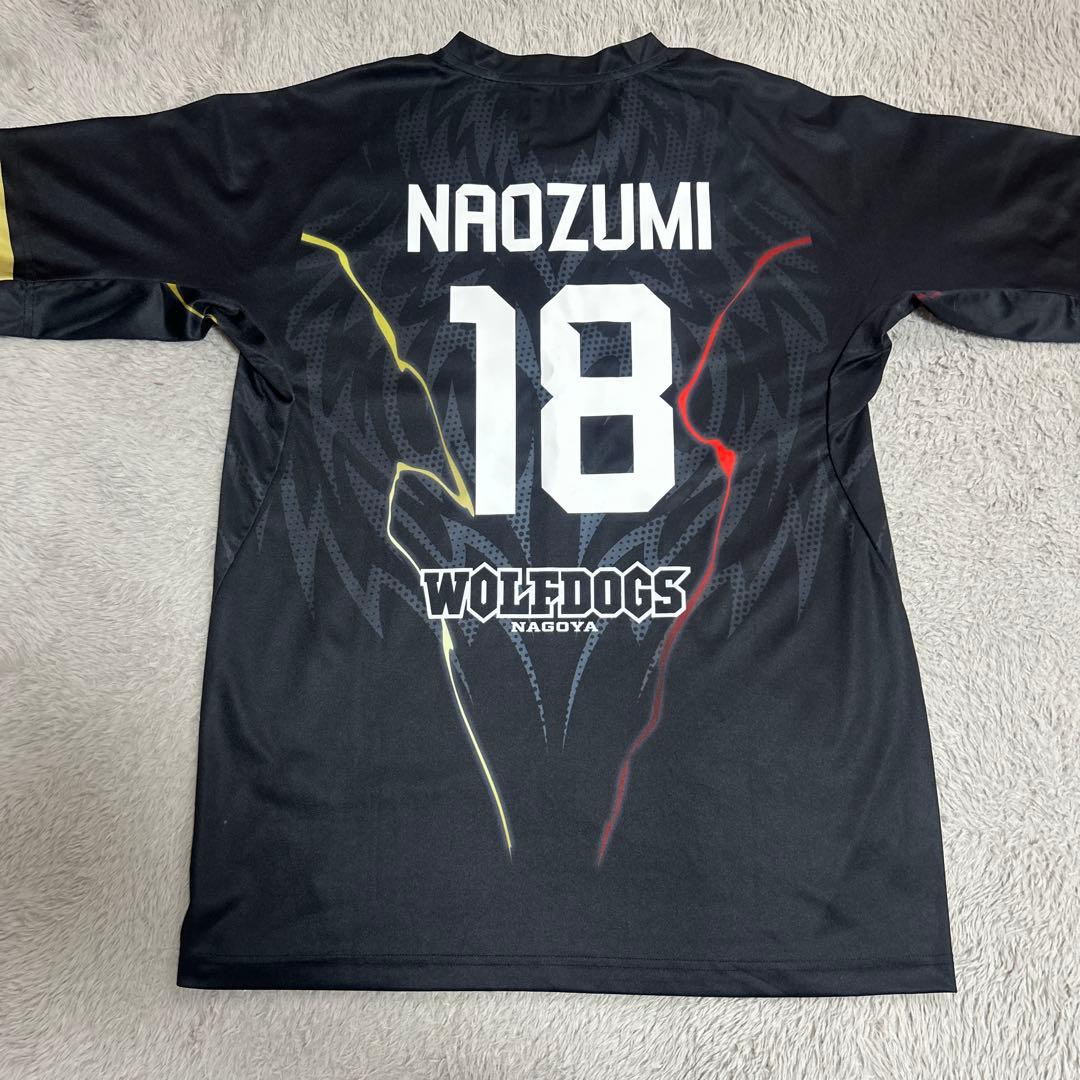 ウルフドッグス名古屋 上林直澄 ユニホーム