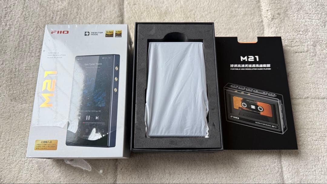 FiiO M21 デジタルオーディオプレーヤー 正規品 保証付き