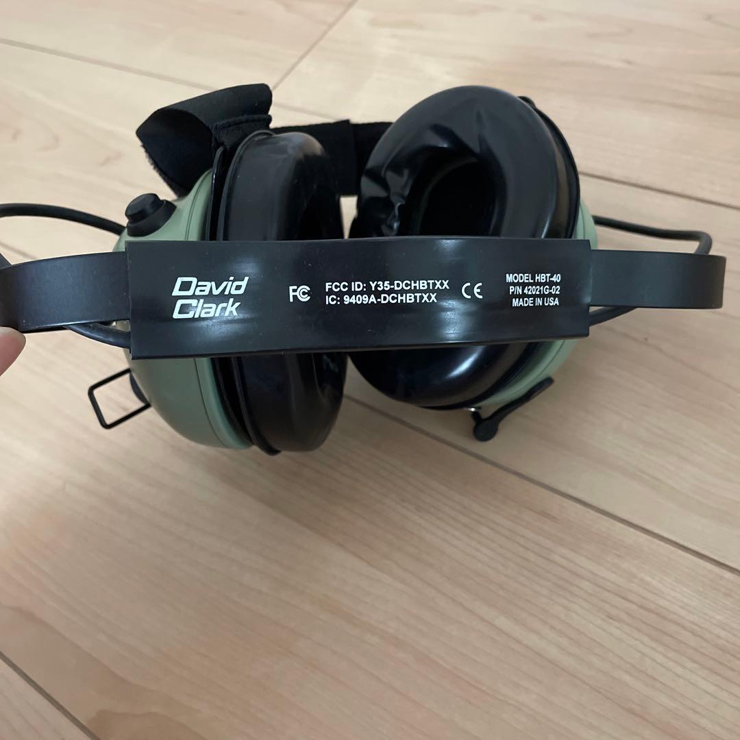 David Clark デビッドクラーク DavidClark 航空機用