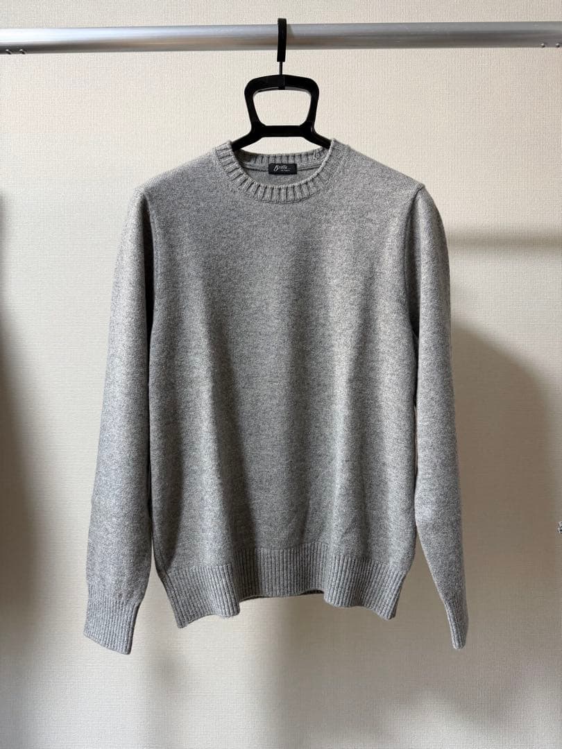 Brilla per il gusto / 10ゲージカシミヤクルーネックニット