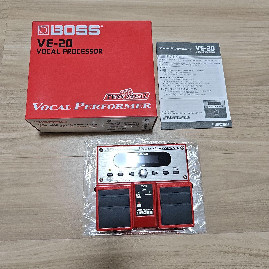 美品　BOSS VE-20 ボーカルプロセッサー
