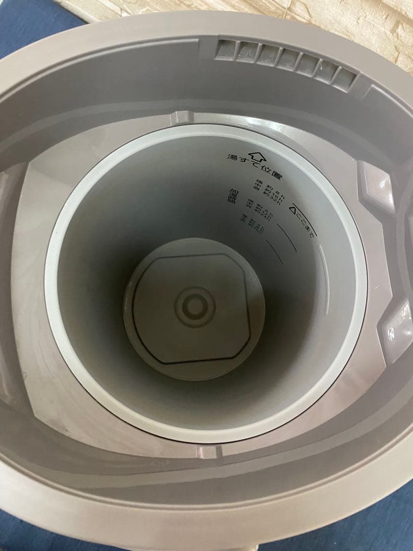 象印 EE-DC50 スチーム式加湿器 4.0Lグレー箱説明書付き 22年製